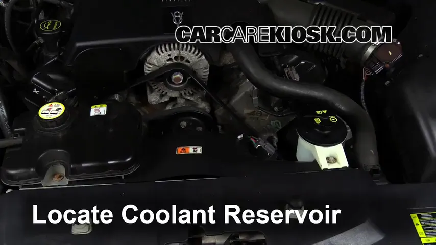2003 Lincoln Town Car Cartier 4.6L V8 Coolant (Antifreeze) Add Coolant